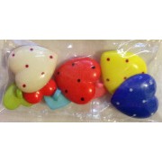 Buttons - Craft - Assorted Hearts